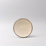 Shower Accessories: Tapas Plate 17cm Ivory Pearl Glaze