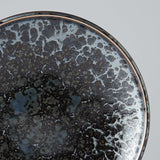 Shower Accessories: Tapas Plate 17cm Black Pearl Glaze