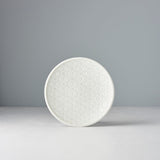 Novelty Gifts: Tapas Plate 17cm White Star Glaze
