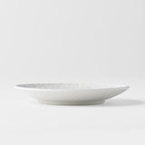 Novelty Gifts: Tapas Plate 17cm White Star Glaze