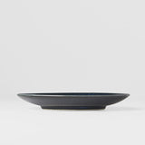 Shower Accessories: Tapas Plate 17cm Copper Swirl Glaze
