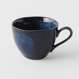 Teas & Accessories: Cup 8.5cm 160ml Kanso Indigo Blue Glaze