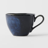 Teas & Accessories: Cup 8.5cm 160ml Kanso Indigo Blue Glaze