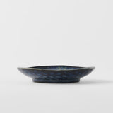 Aprons: Saucer Organic Shape 13.5cm Kanso Indigo Blue Glaze