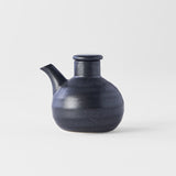 Soy Pot Minoyaki Porcelain 110ml Matte Black Glaze