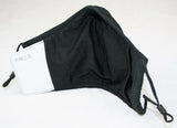 Skincare Masks & Peels: Face Mask Reusable Cotton Cloth Fabric w 2 Pm2.5 Perfect Fit Adjustable Black