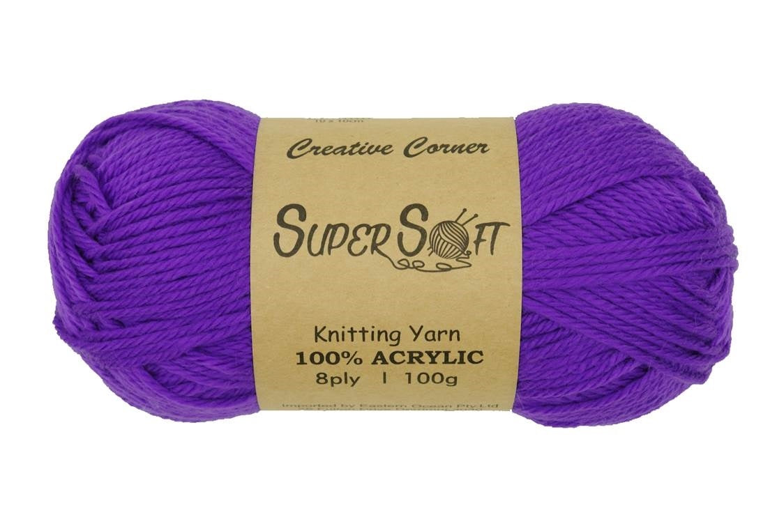 Men's Knitwear & Sweaters: bulk 12 Super Soft Knitting Yarn