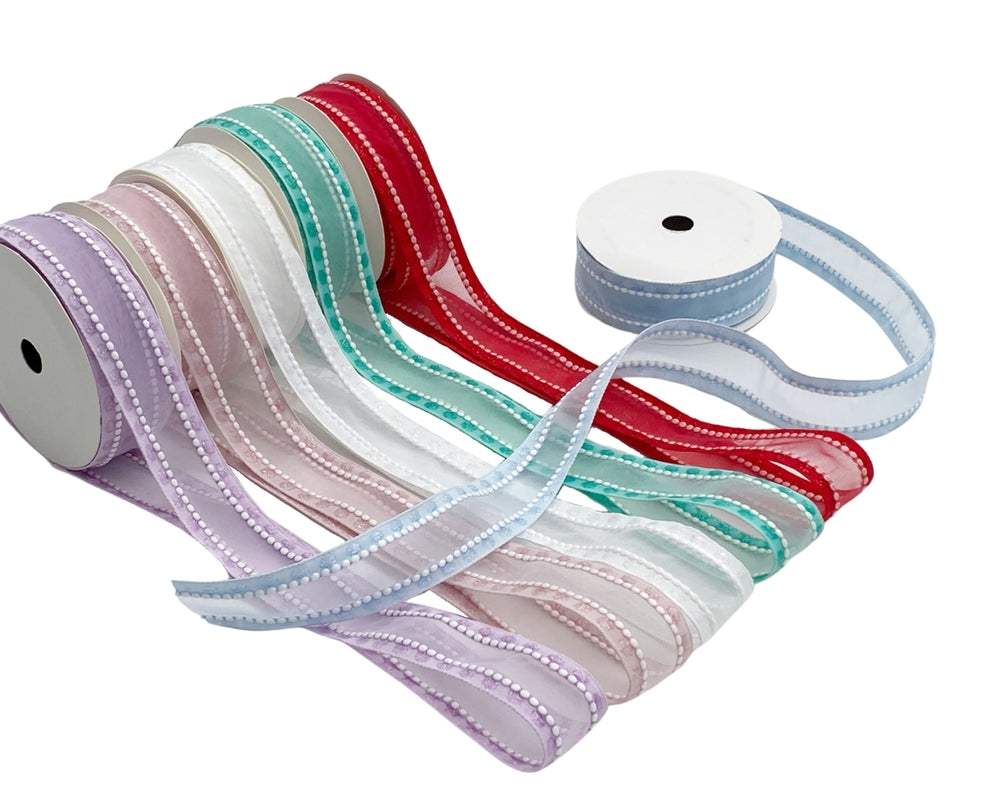 Automotive Repair & Speciality Tools: bulk 48 Organza Beaded Satin Edge Assort Wrap 300cm