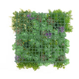Artificial Wall Plants: Artificial Dense Succulent Green Wall / Vertical Garden Panel 50cm x 50cm UV Resistant