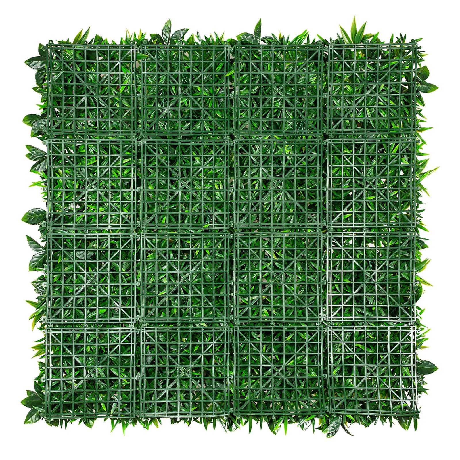 Caravan Accessories: Boxwood Hedge Screen Green Wall Panel UV Resistant 100cm x 100cm