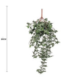 Artificial Hanging Plants: Hanging English Ivy Bush 80cm UV Resistant