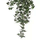 Artificial Hanging Plants: Hanging English Ivy Bush 80cm UV Resistant