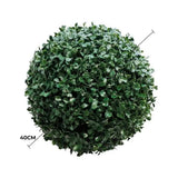 Artificial Trees: Boxwood Topiary Ball UV Resistant 40cm