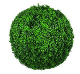 Artificial Trees: Large Green Leaf Buxus Faulkner Topiary Ball UV Resistant 48cm