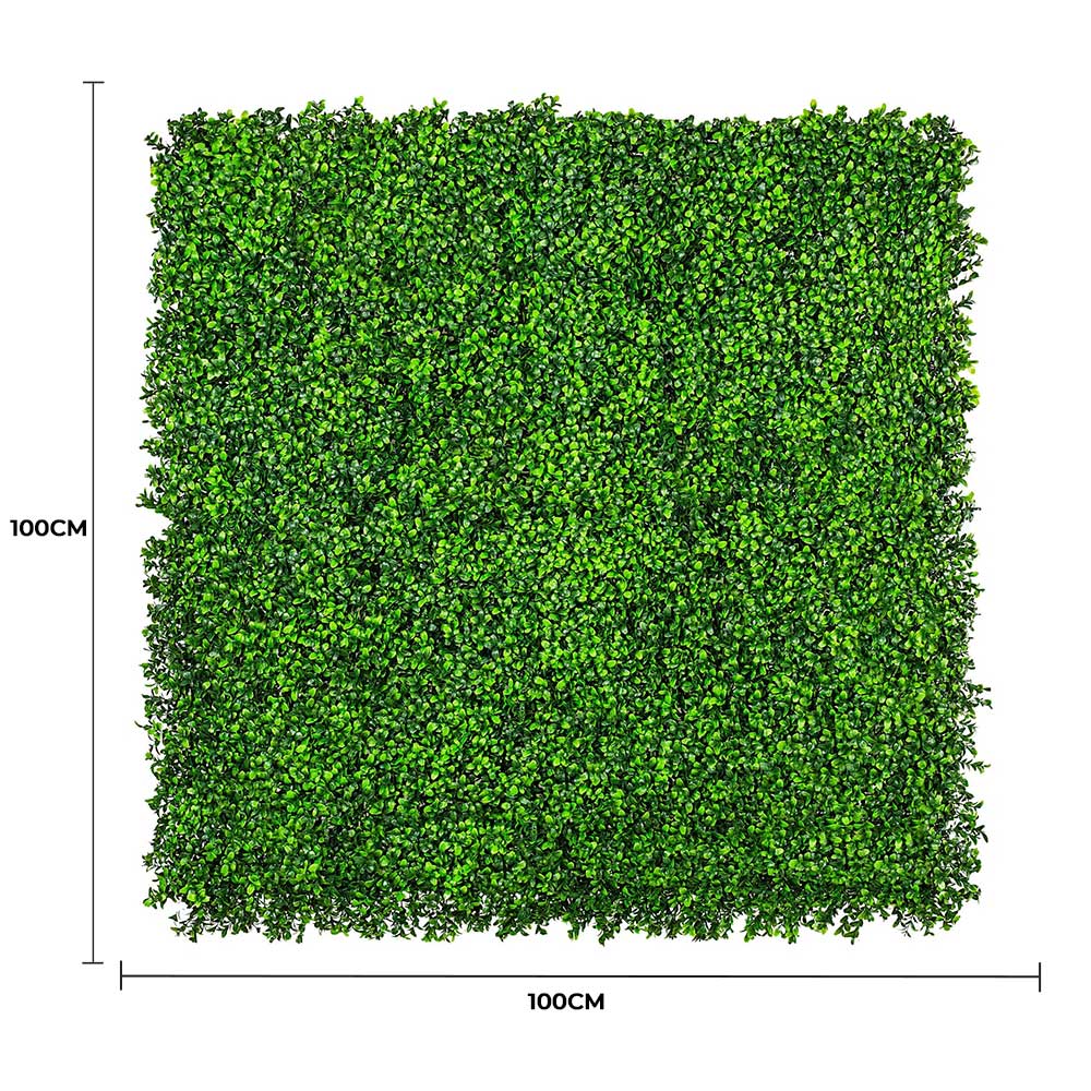 Caravan Accessories: Luxury Deluxe Buxus (Bright) Hedge Panels UV Resistant 1m X 1m