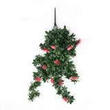 Umbrellas & Sunshades: Hanging Pink Rose Stem UV Resistant 85cm