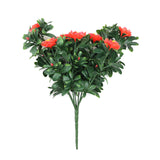 Party Supplies: Premium Artificial Red Rose Bunch UV Resistant 45cm