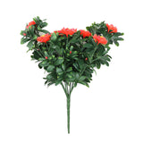 Party Supplies: Premium Artificial Red Rose Bunch UV Resistant 45cm