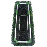 Caravan Accessories: Portable Artificial Boxwood Hedge UV Resistant 75cm High 100cm Long