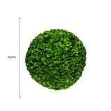 Outdoor Play Equipment: Large Clover Hedge Topiary Ball UV Resistant 44cm