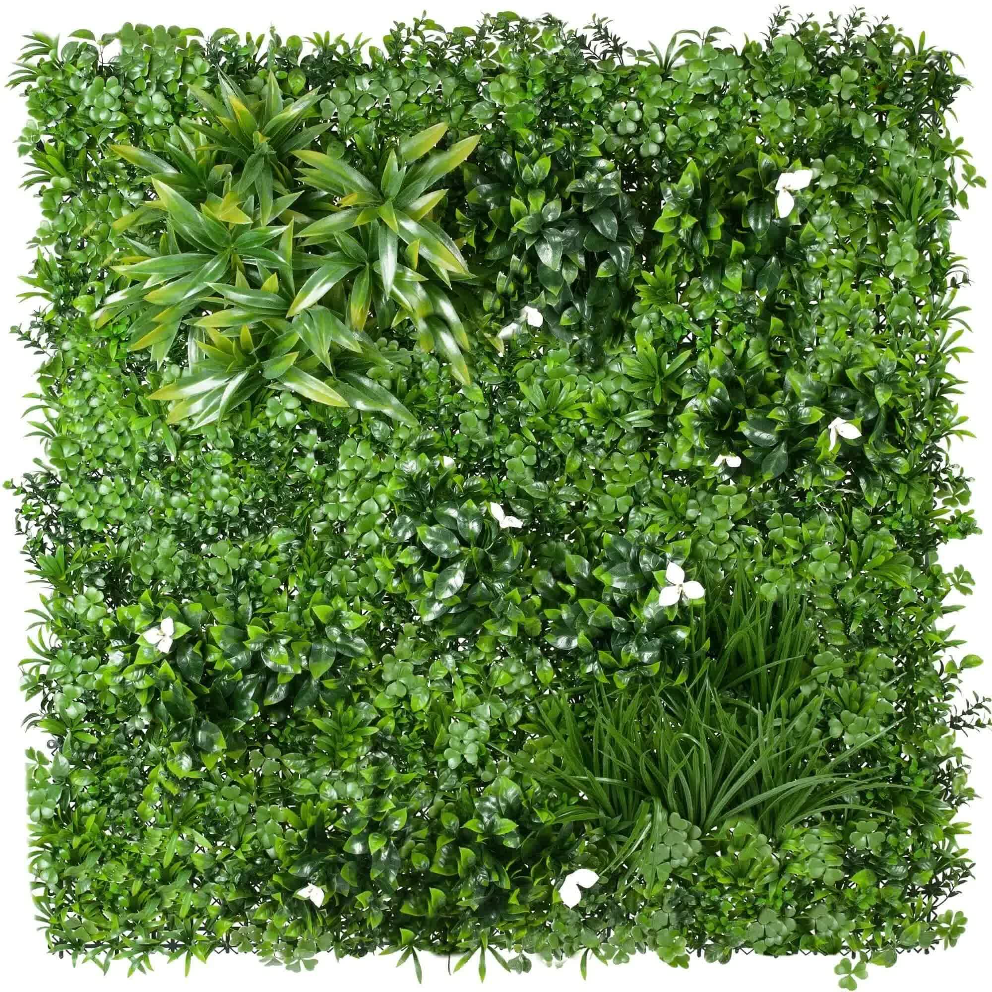 Outdoor Sofas & Lounge Sets: Luxury White Oasis Vertical Garden / Green Wall UV Resistant 1m x 1m