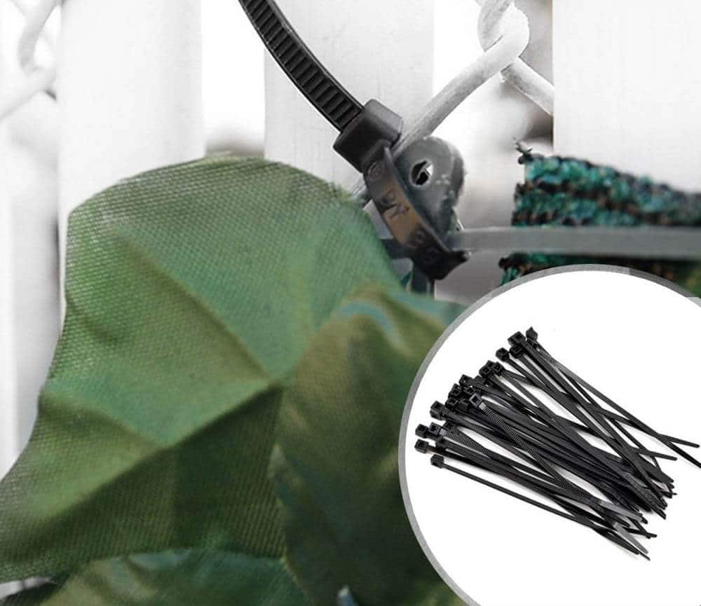 Caravan Accessories: Artificial Ivy Leaf Hedging & Privacy Screen (Shade Cloth Backing Fake Ivy) 3m X 1m Roll