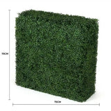 Caravan Accessories: Portable Artificial Boxwood Hedge UV Resistant 75CM x 75cm