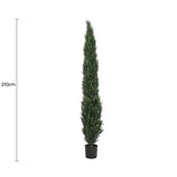 Artificial Trees: Artificial Cypress Pine Tree UV Resistant 2.1M