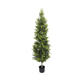 Artificial Trees: Artificial Potted Topiary Tree UV Resistant 150cm