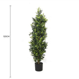 Artificial Trees: Artificial Potted Topiary Tree UV Resistant 120cm