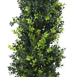 Artificial Trees: Artificial Potted Topiary Tree UV Resistant 120cm