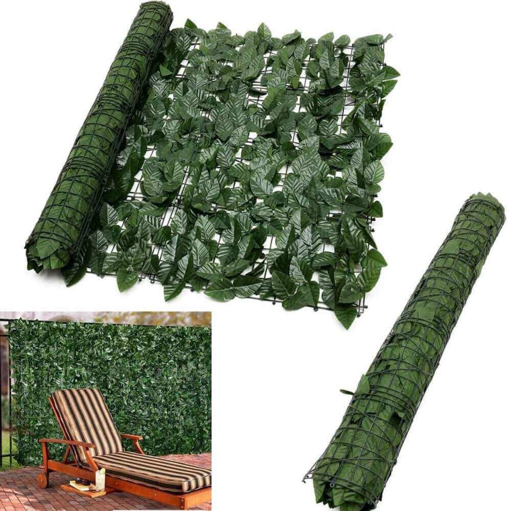 Artificial Grass: Artificial Ivy Leaf Roll 3m X 1m (Camellia Style Fake Ivy Roll)