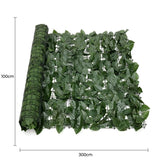 Artificial Grass: Artificial Ivy Leaf Roll 3m X 1m (Camellia Style Fake Ivy Roll)