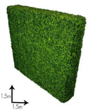 Caravan Accessories: Large Portable Mixed Boxwood Hedge 1.5m by 1.5m UV Resistant