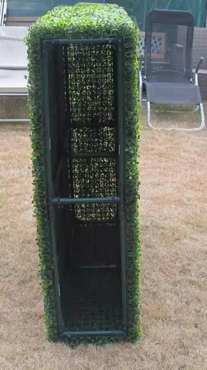Artificial Trees: Deluxe Portable Buxus Hedge UV Resistant 100cm Long x 50cm High