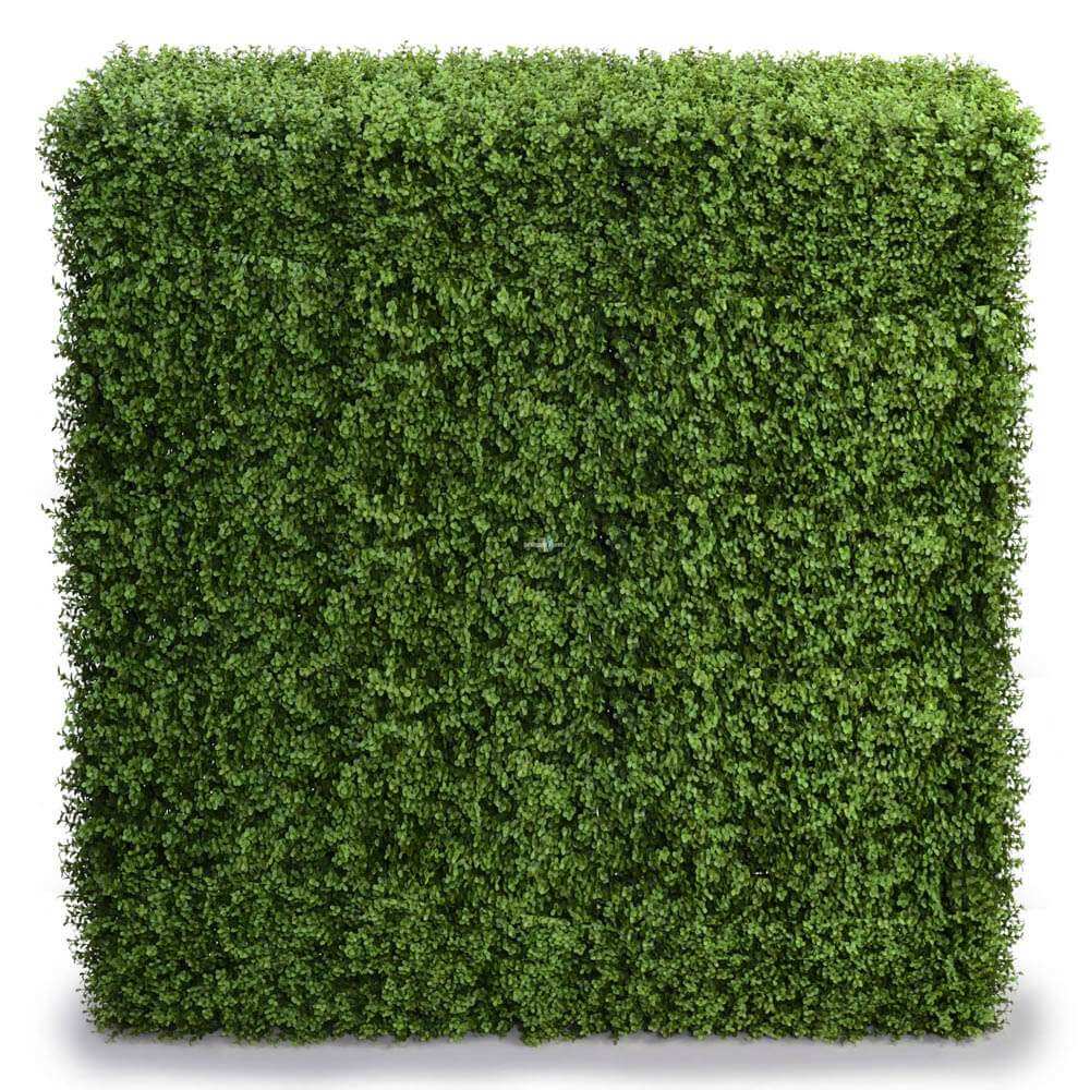 Artificial Trees: Deluxe Portable Buxus Hedge UV Resistant 150cm Long x 150cm High