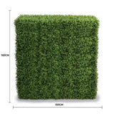 Artificial Trees: Deluxe Portable Buxus Hedge UV Resistant 150cm Long x 150cm High