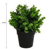 Artificial Hanging Plants: Small Potted Artificial Peperomia Plant UV Resistant 20cm