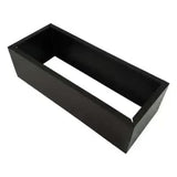 Blankets & Throws: Black Metal Planter Small