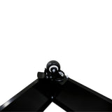 Saw Accessories: Black Metal Planter Medium + Wheels