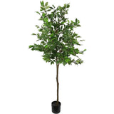 Artificial Trees: Artificial Potted Ficus Tree 160cm
