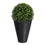 Household Insect Repellents: Medium Artificial Topiary Ball Natural Buxus 28cm