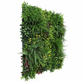 Artificial Trees: Luxury Country Fern Recycled Vertical Garden / Green Wall UV Resistant 100cm X 100cm