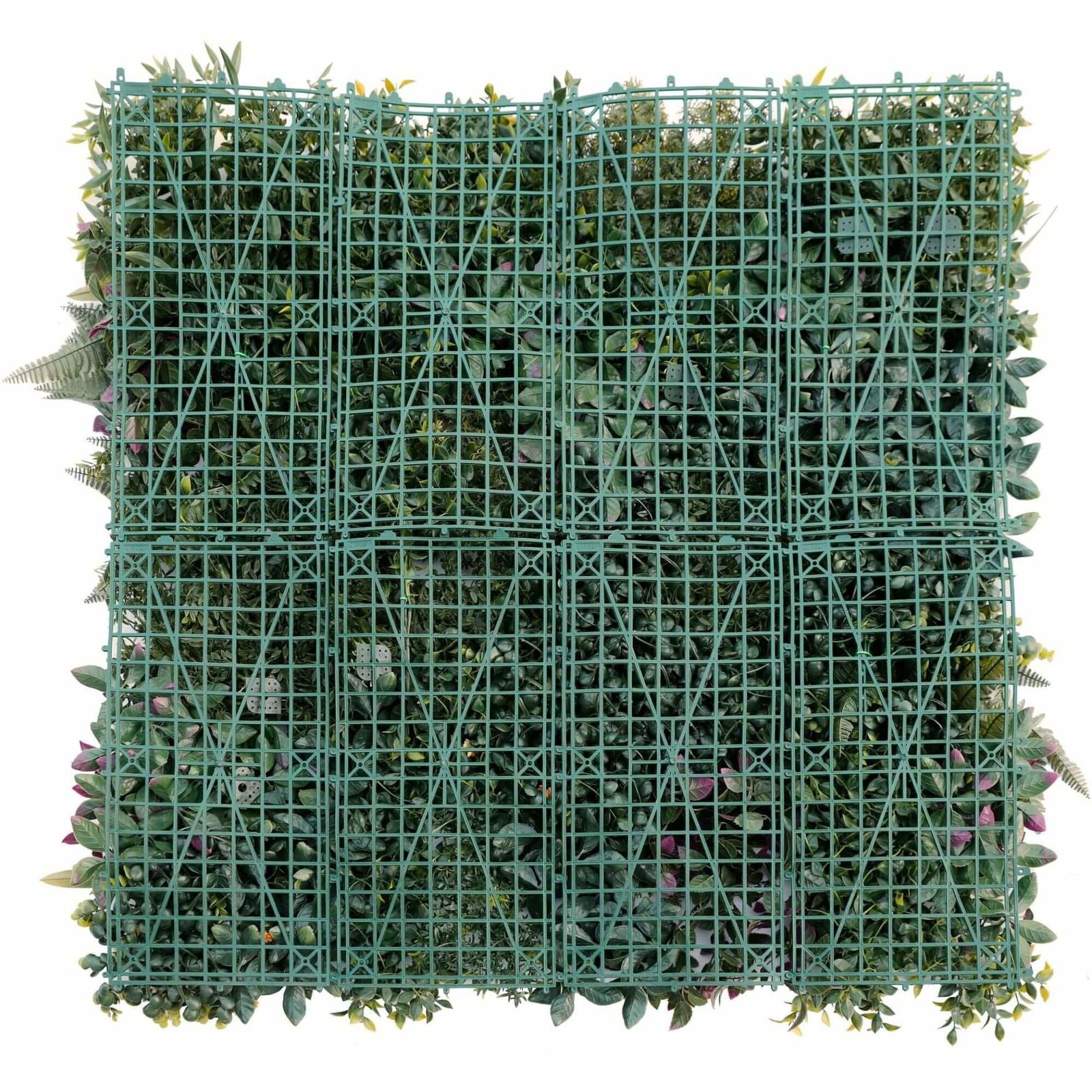 Artificial Trees: Luxury Country Fern Recycled Vertical Garden / Green Wall UV Resistant 100cm X 100cm