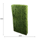 Artificial Trees: Deluxe Portable Buxus Hedge UV Resistant 100cm Long x 200cm High