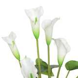 Wellness Accessories: Artificial Flowering White Peace Lily / Calla Lily Plant 50cm