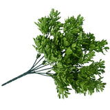 Artificial Hanging Plants: Vivid Green Wide Eucalyptus Plant 32cm UV Resistant