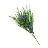 Artificial Hanging Plants: Long Stem Purple Lavender Plant 50cm UV Resistant