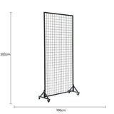 Calendars, Organisers & Planners: Versatile and Premium Flower Wall Stand / Portable Event Screen with Wheels 2m x 1m