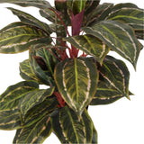 Artificial Hanging Plants: Artificial Wide Leaf Cordyline Plant 90cm